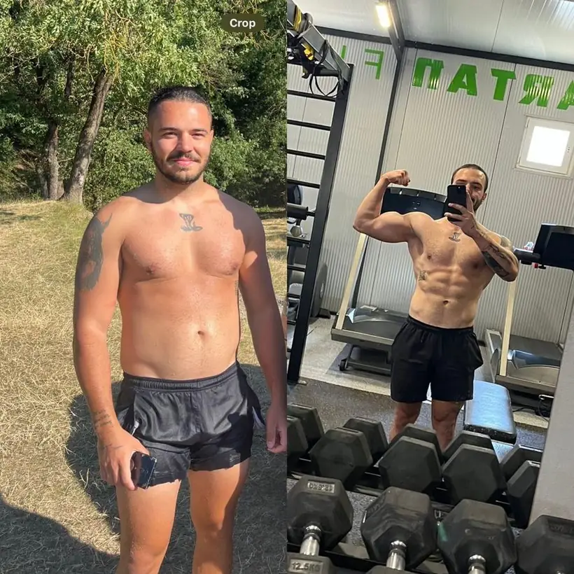Transformare client, înainte și după